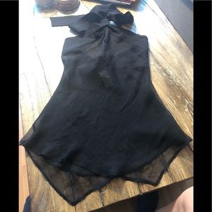 💯 % silk Intimissimi NWOT Black Top